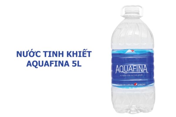 Nước suối bình nhỏ Aquafina 5 lít chính hãng - giá tốt