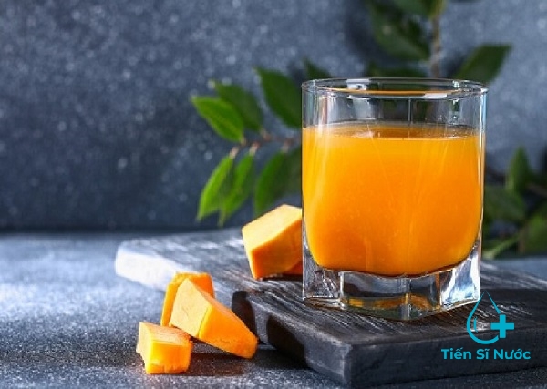 nước ép bí đỏ