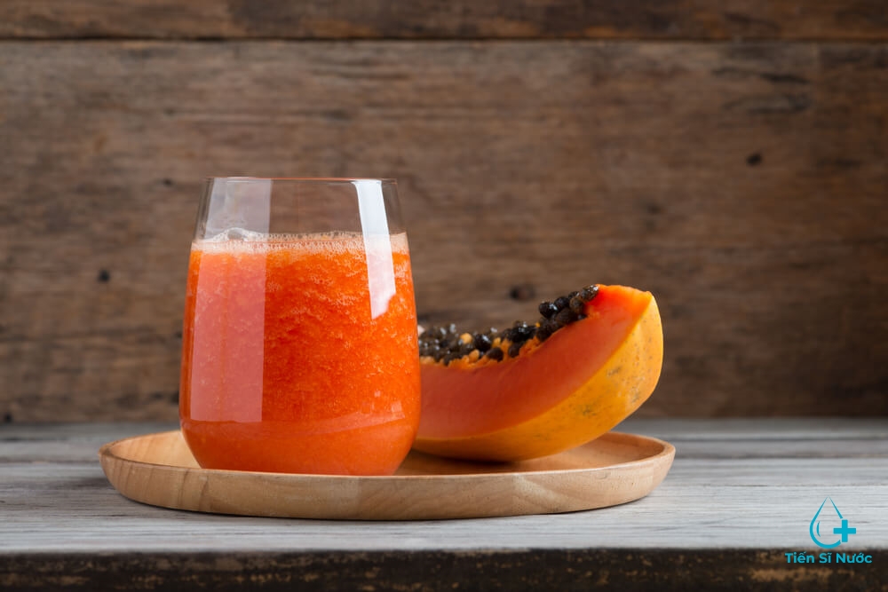 nước ép đu đủ