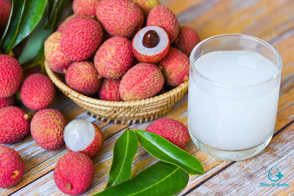 nước ép vải thiều