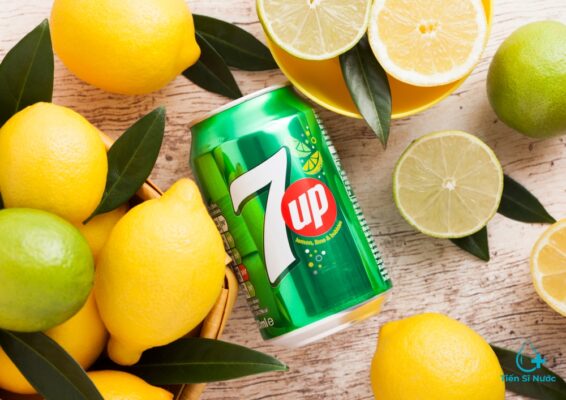 cách pha soda bằng 7up