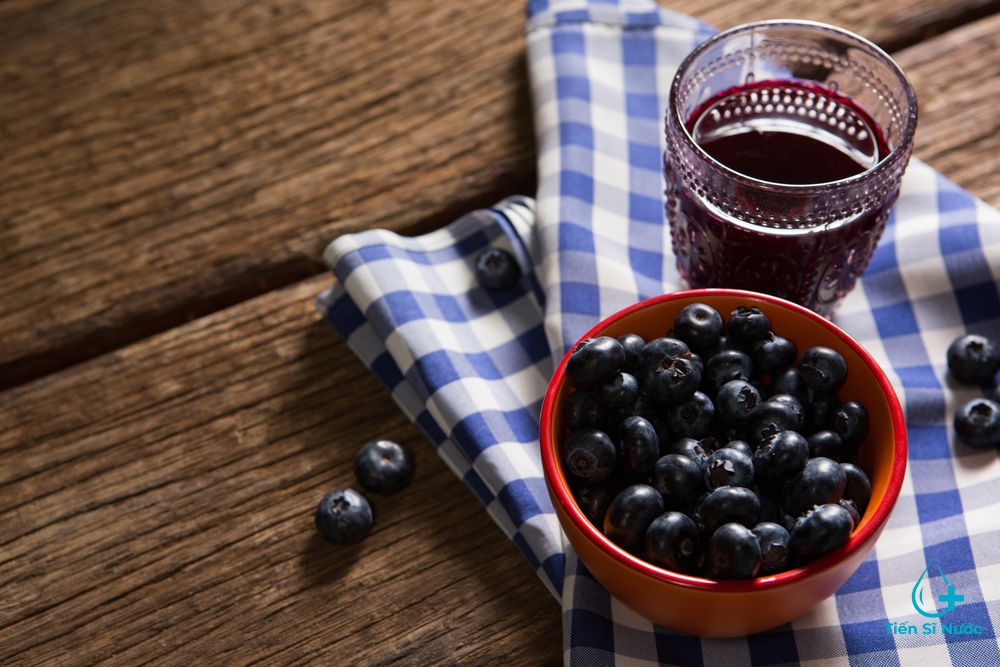 nước ép việt quất