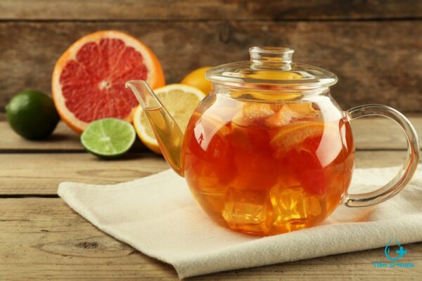 cách làm trà bưởi