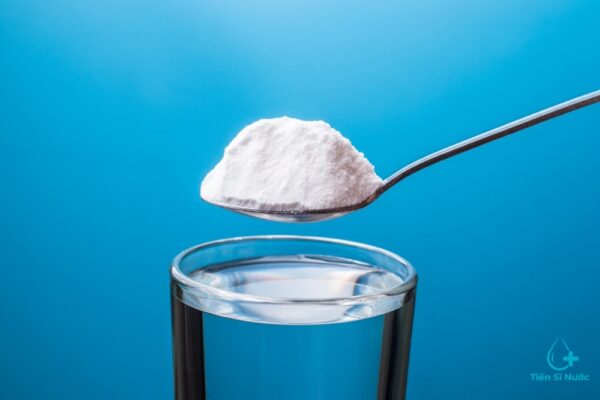 Bột baking soda có thể làm ra nước kiềm Bột baking soda có thể làm ra nước kiềm