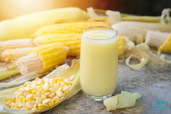 Sữa bắp chứa chất xơ hỗ trợ hệ tiêu hóa làm việc tốt hơn