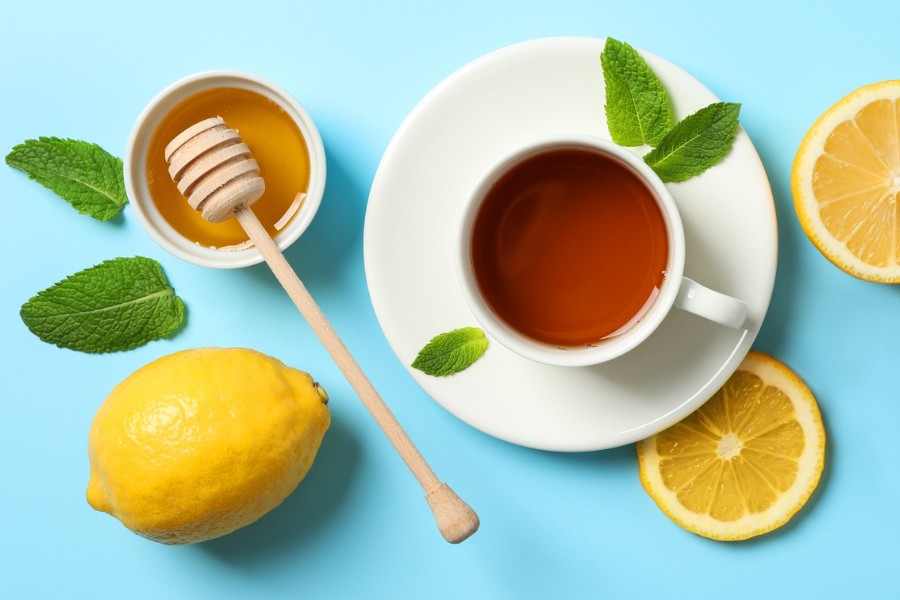 uống chanh mật ong giảm mỡ bụng