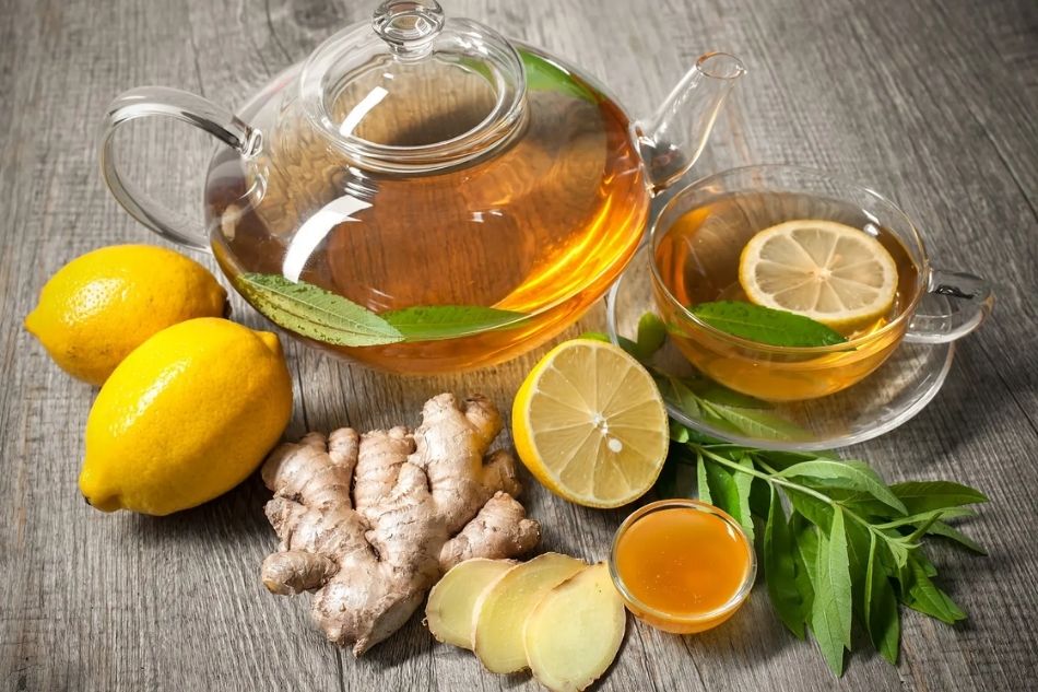 Trà chanh mật ong gừng rất tốt cho phổi và hệ hô hấp Trà chanh mật ong gừng rất tốt cho phổi và hệ hô hấp