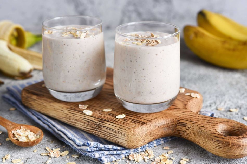 Sinh tố chuối yến mạch là đồ uống healthy thơm ngon bổ dưỡng Sinh tố chuối yến mạch là đồ uống healthy thơm ngon bổ dưỡng