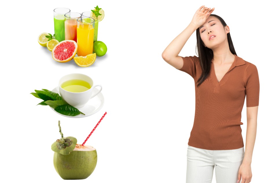 mệt trong người nên uống gì